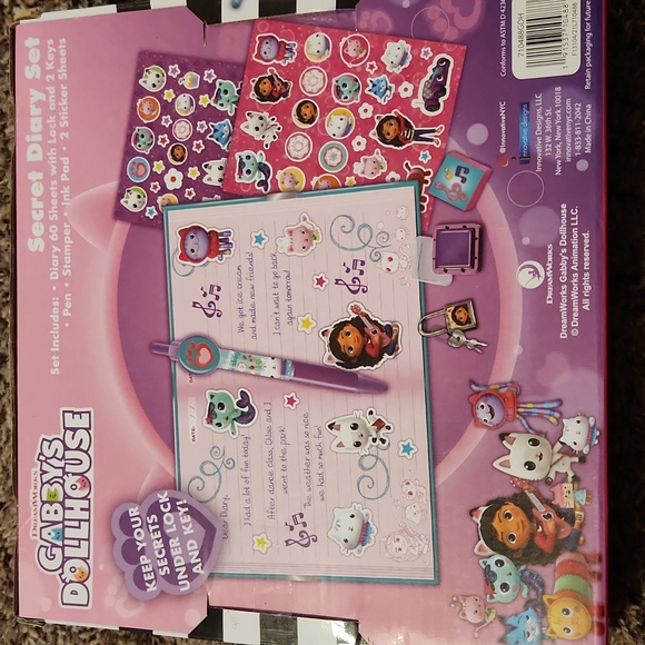 Gabby's Dollhouse Diary Set - Picture 3 of 3